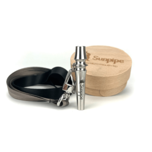 SunPipe Mouthtip Classic Silver (with lanyard)