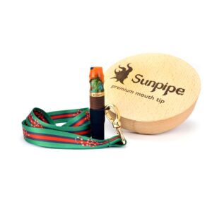 SunPipe Premium Hookah Mouthtip GUCCI (with lanyard)