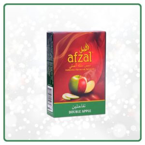 Afzal Hookah Tobacco Molasses Double Apple Shisha 50gr