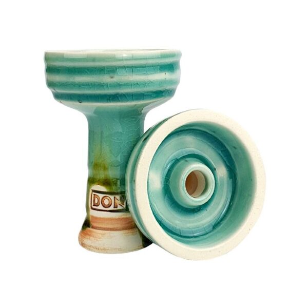DON Destiny Turquoise Glaze Phunnel Hookah bowl - Hookah Cyprus Online