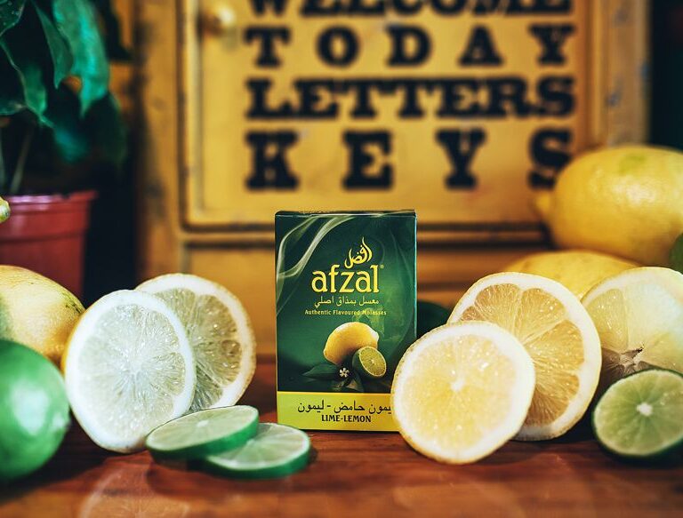 Afzal Lime Lemon shisha tobacco Holysmoke Shishabar Cyprus Europe Online store Hookah