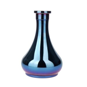 NJN SP Drop Glass hookah Base (Blue Pearl Vase)