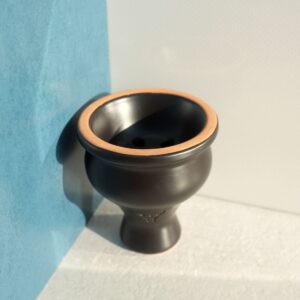 Toro VOLCANO classic hookah bowl (glazed) – Black Matt
