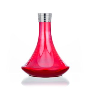 Aladin MVP 460 Hookah (Shiny Red Glass Vase)