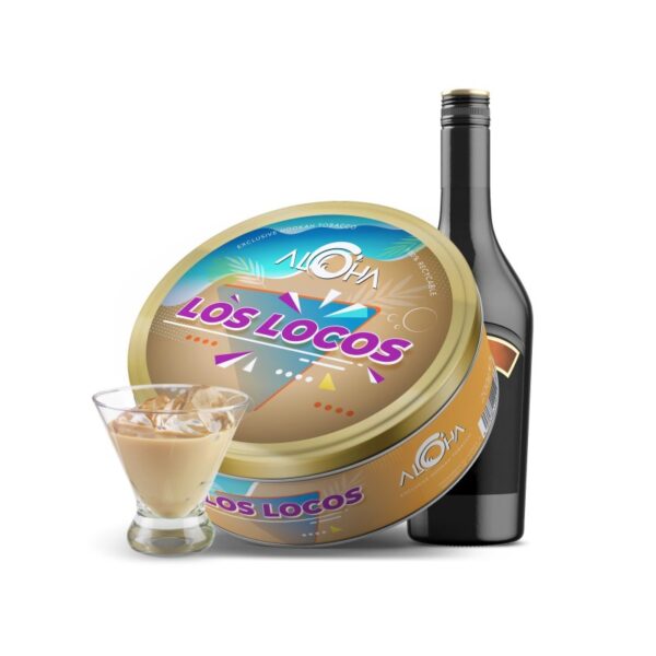 ALOHA Hookah Tobacco 100g LOS LOCOS (dessert Irish Cream shisha flavour)