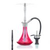 Aladin MVP 460 Hookah Shiny Red - Complete Hookah Set Kit - Medium size shisha waterpipe