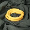 Silicone soft touch hookah hose (yellow)
