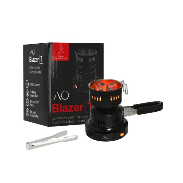 AO Blazer T Charcoal Electric Burner 650W (Elektrischer Kohleanzünder für Shisha Kohle, Ηλεκτρική Θερμάστρα για κάρβουνα)