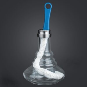 AO BOOBIE Hookah Brush for Hookah Glass Vase (Swan Blue)