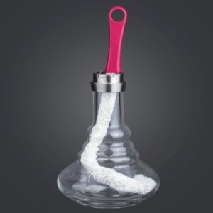 AO BOOBIE Hookah Brush for Hookah Glass Vase (Swan Pink)