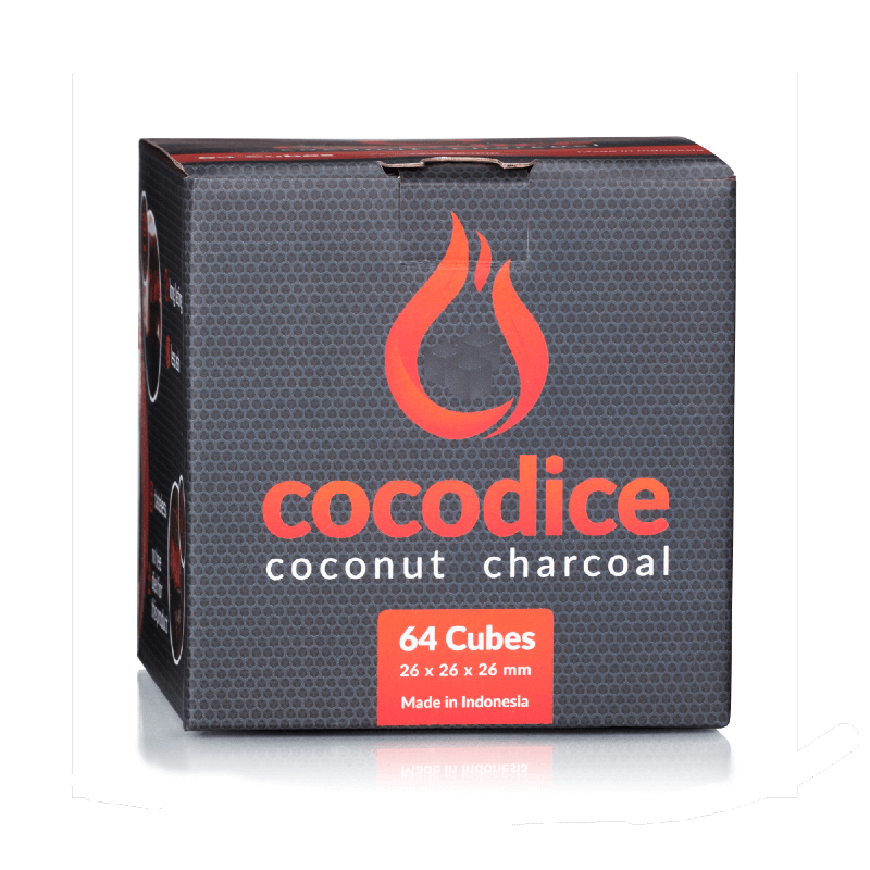 COCODICE Coconut Shisha Charcoal (cube 26mm, 1kg)