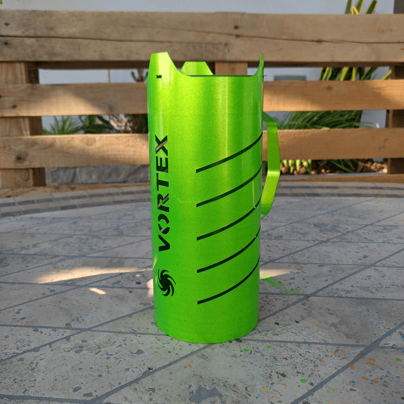 Vortex Hookah Wind Cover with handle (acid green)