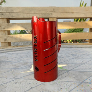 Vortex Hookah Wind Cover with handle (dark red)