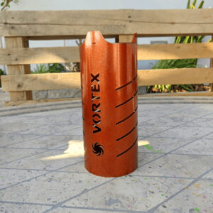 Vortex Hookah Wind Cover with handle (orange phoenix)