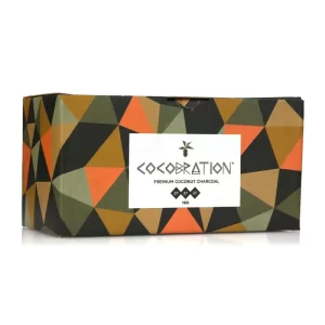 Cocobration Premium Coconut Hookah Coals (27 mm, 1 kg)